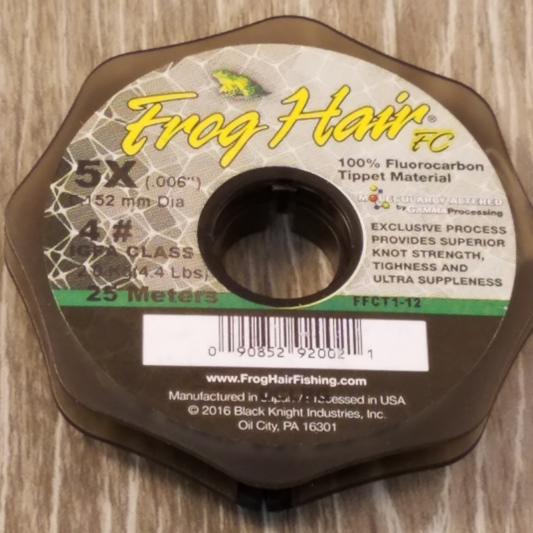 Frog Hair Fluorocarbon tippet