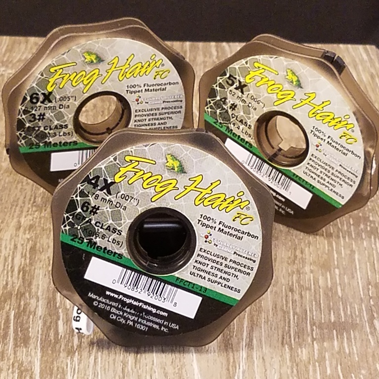 Frog Hair Fluorocarbon tippet