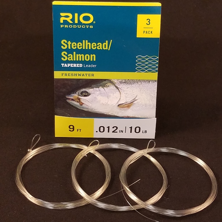 rio steelhead salmon leader 3-pack